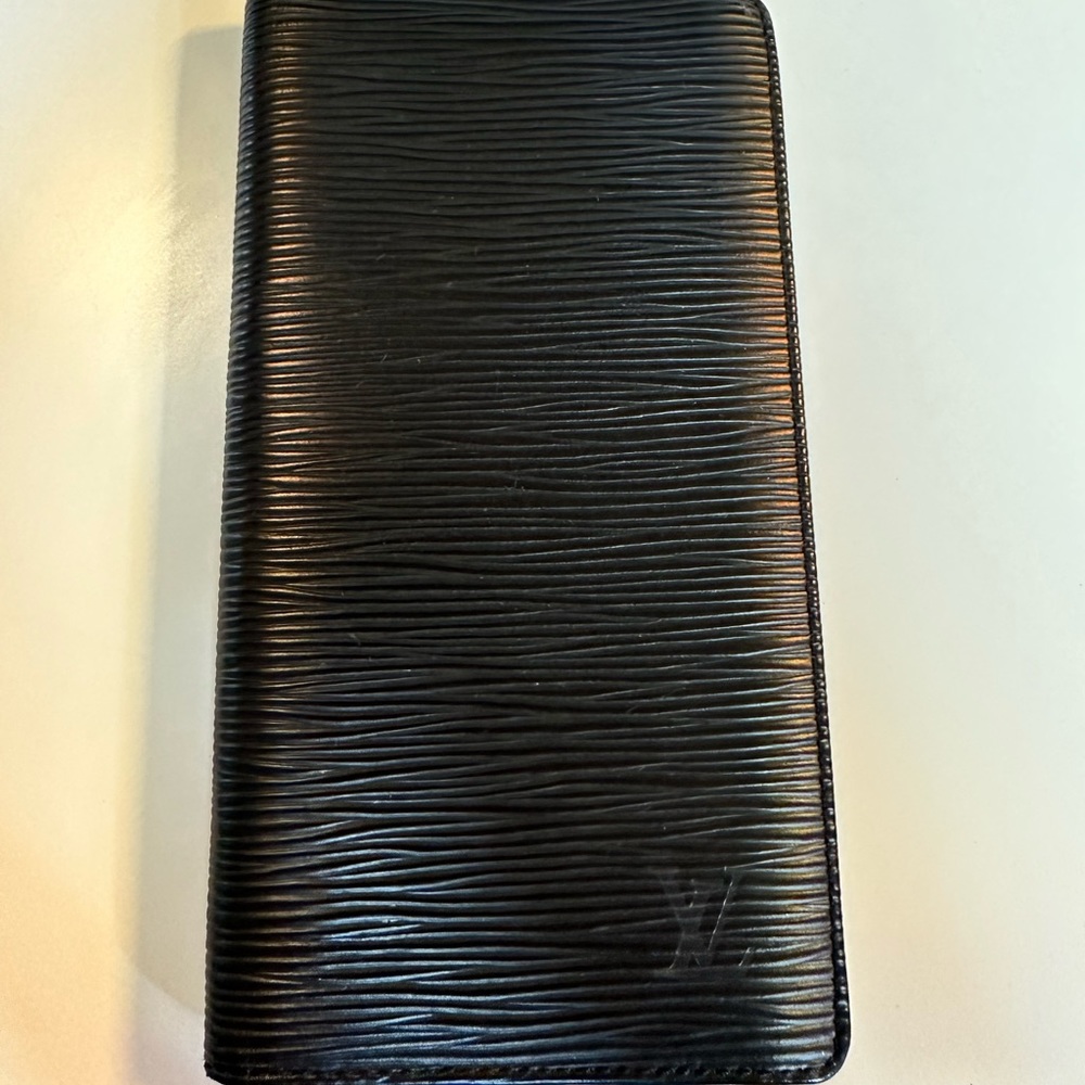 Louis Vuitton Black Epi Leather Wallet